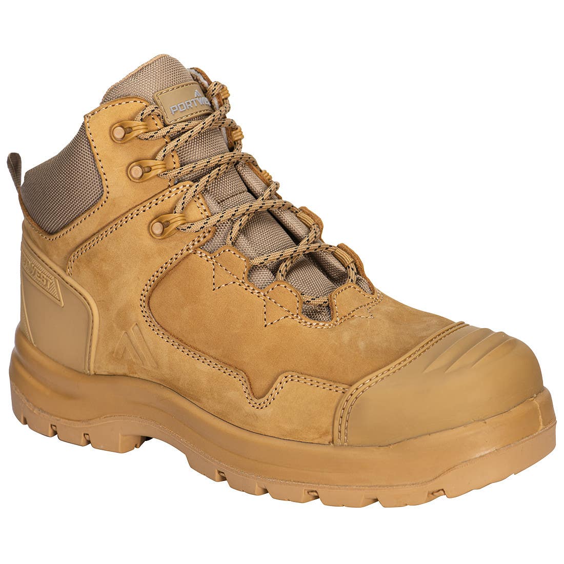 Portwest FD04 Composite Nubuck Leather Mid Boot S3S HRO SR FO SC LG
