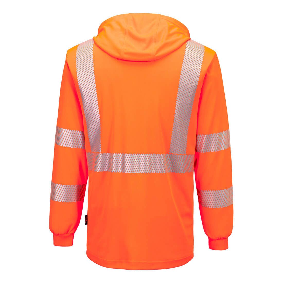 Portwest L042 Hi-Vis Lightweight Hooded T-Shirt L/S