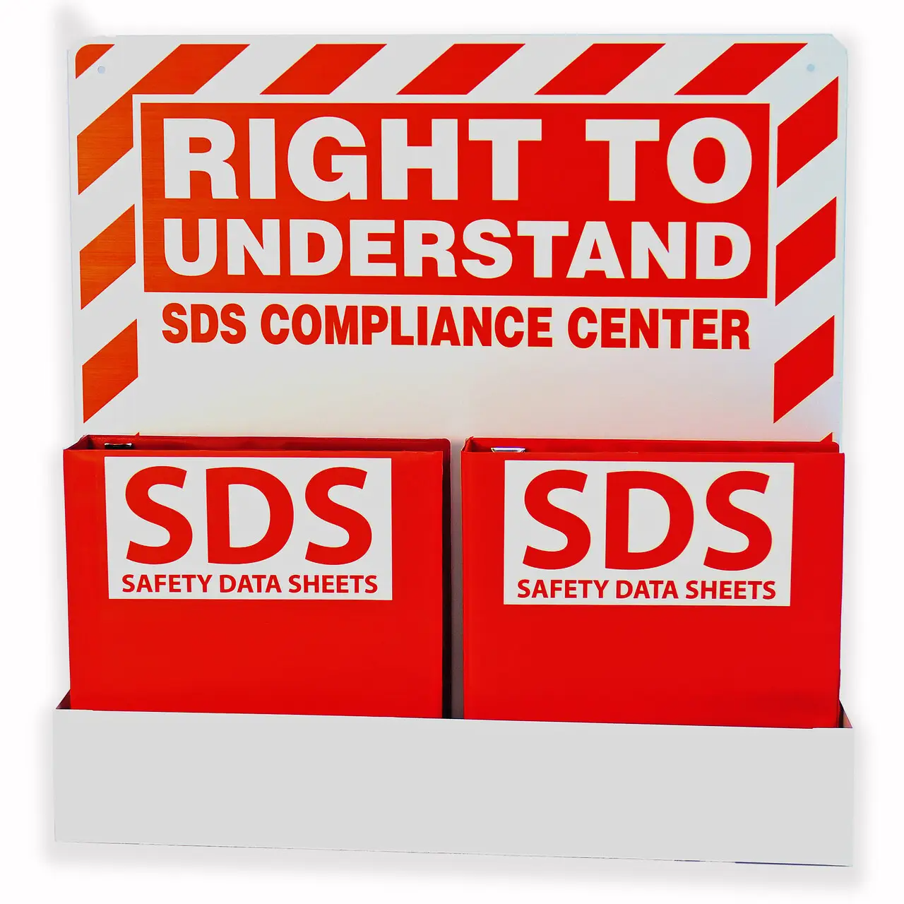 ZING 6040 Eco GHS-SDS Double Station, 2 Binders, Recycled Aluminum