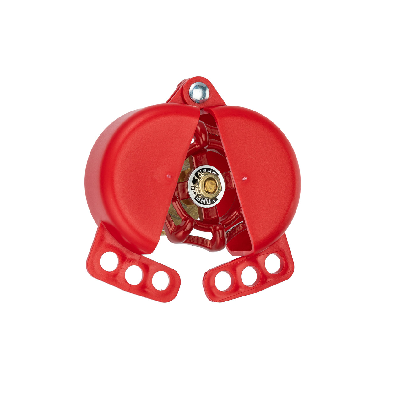 ZING 7103 RecycLockout Gate Valve Lockout, 1 Inch - 2.5 Inch, Recycled Plastic