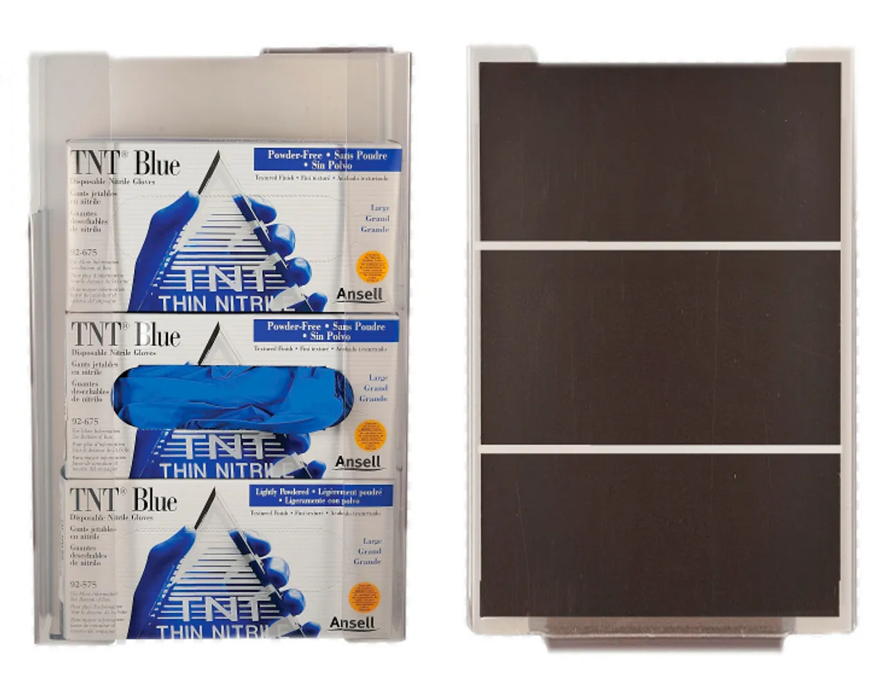 ZING 7226 Magnet Mount for Eco Glove Dispensers, 1 per Single Box, 10Lx5Wx.125H, Recycled Plastic