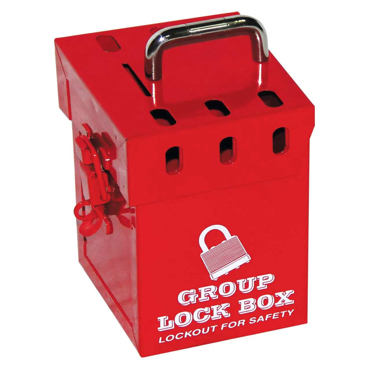 ZING 7286 Mini Group Lock Box - Red 7