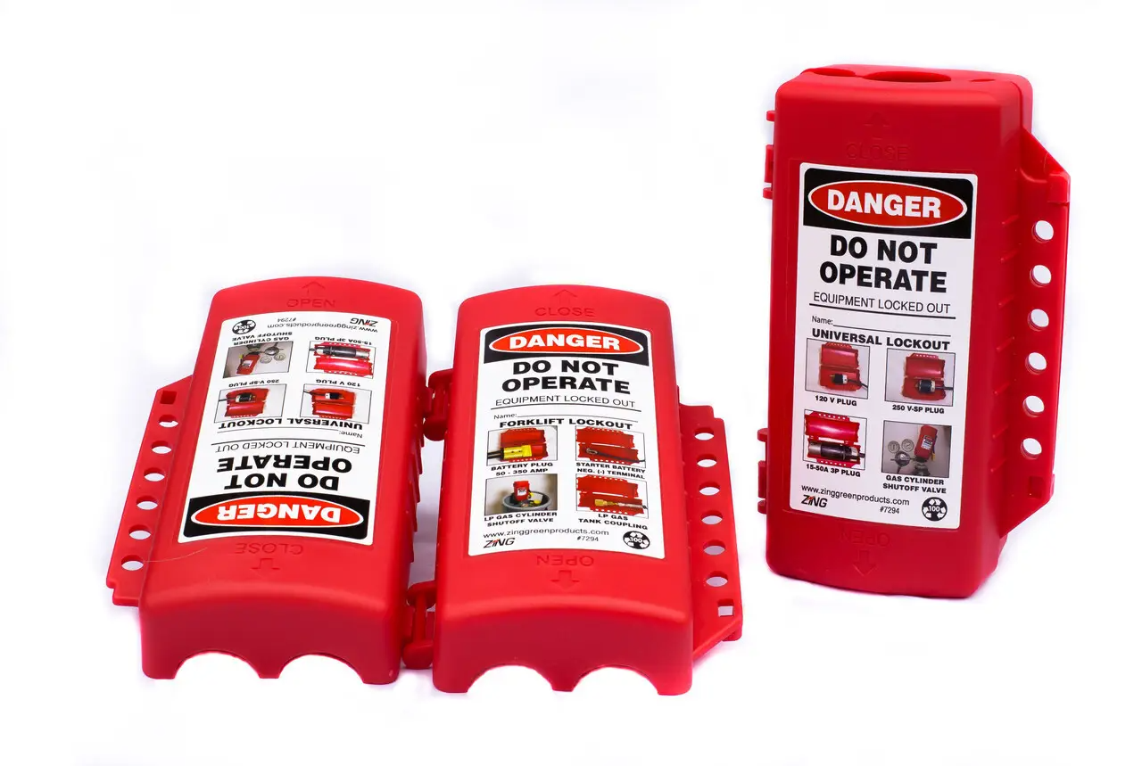 ZING 7294 Universal Plug/Forklift/Cylinder Lockout