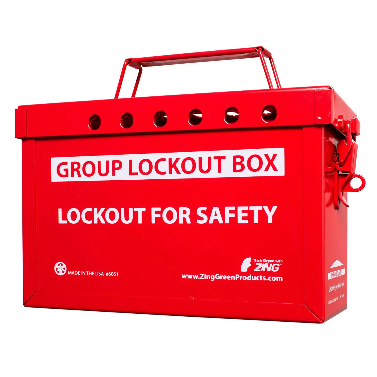 ZING 6061 RecycLockout Group Lockout Box