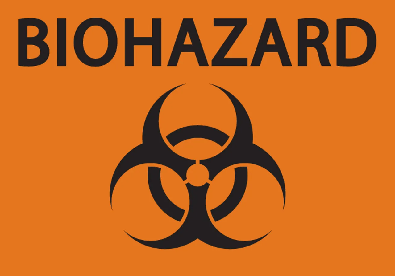 ZING Safety Sign, BioHazard