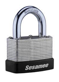 CCL 436L/437L Sesamee Resettable Combination Brass Bottom Padlock - Box Pack