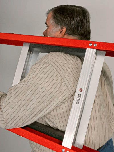 Working Concepts 7001 Pak-A-Ladder, Shoulder Pad for Ladder, 3" W x 12" H x 1.5" D