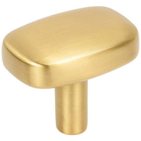 Jeffrey Alexander 329L Loxley Cabinet Knob, Rounded Rectangle