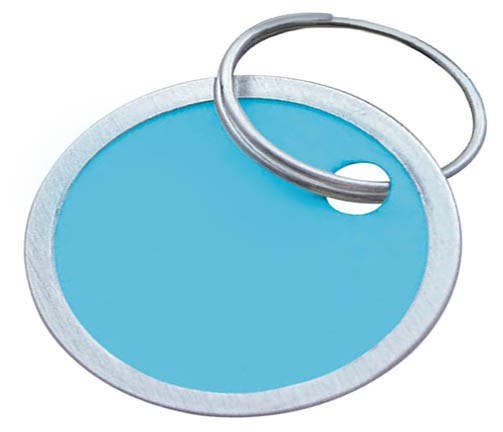 Lucky Line 285 1 1/4" Color Paper Tags w/Ring