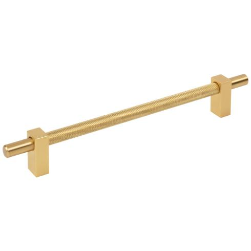 Jeffrey Alexander 598 Larkin 3 Knurled Center Cabinet Bar Pull