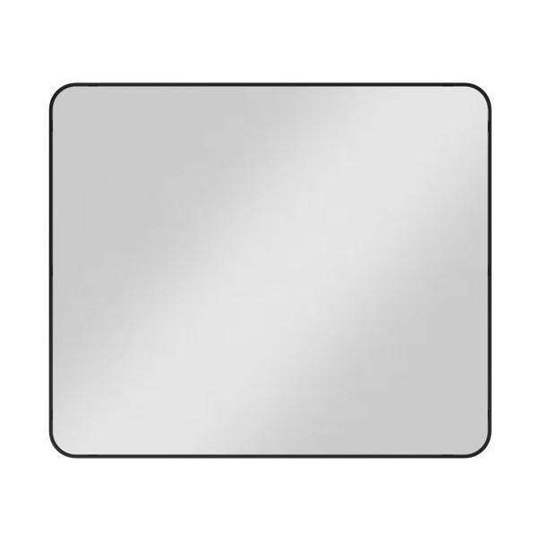 Jeffrey Alexander VMIR-METR-33 Rounded Rectangle Metal Frame Mirror, 33" W x 1" D x 28" H