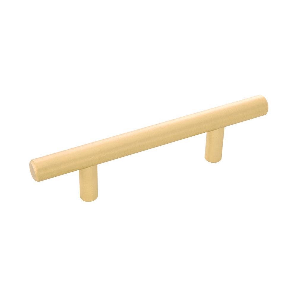 Belwith Keeler B0767 Contemporary Cabinet Bar Pull, Royal Brass