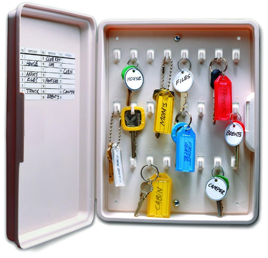 Lucky Line 612 Locking Key Organizer