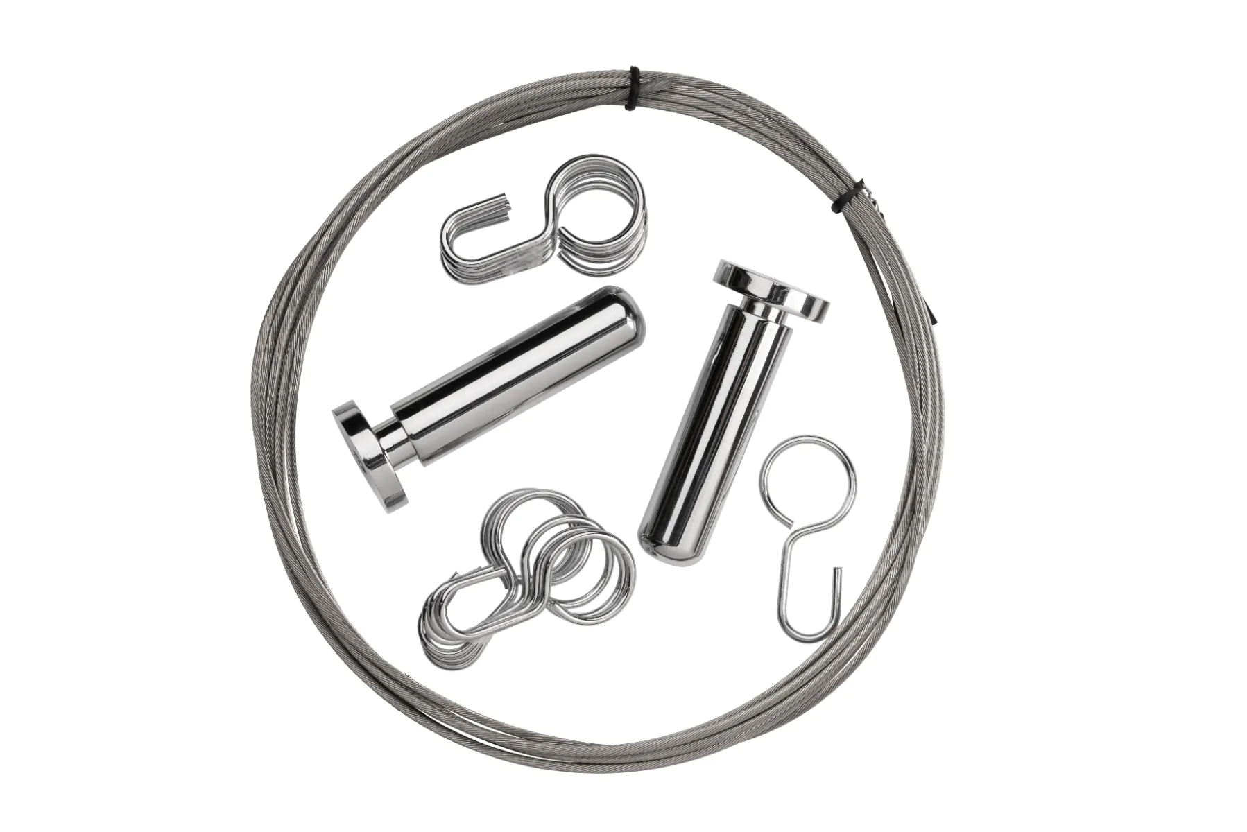 Croydex AD107041US Wireline Rod C/W Clip