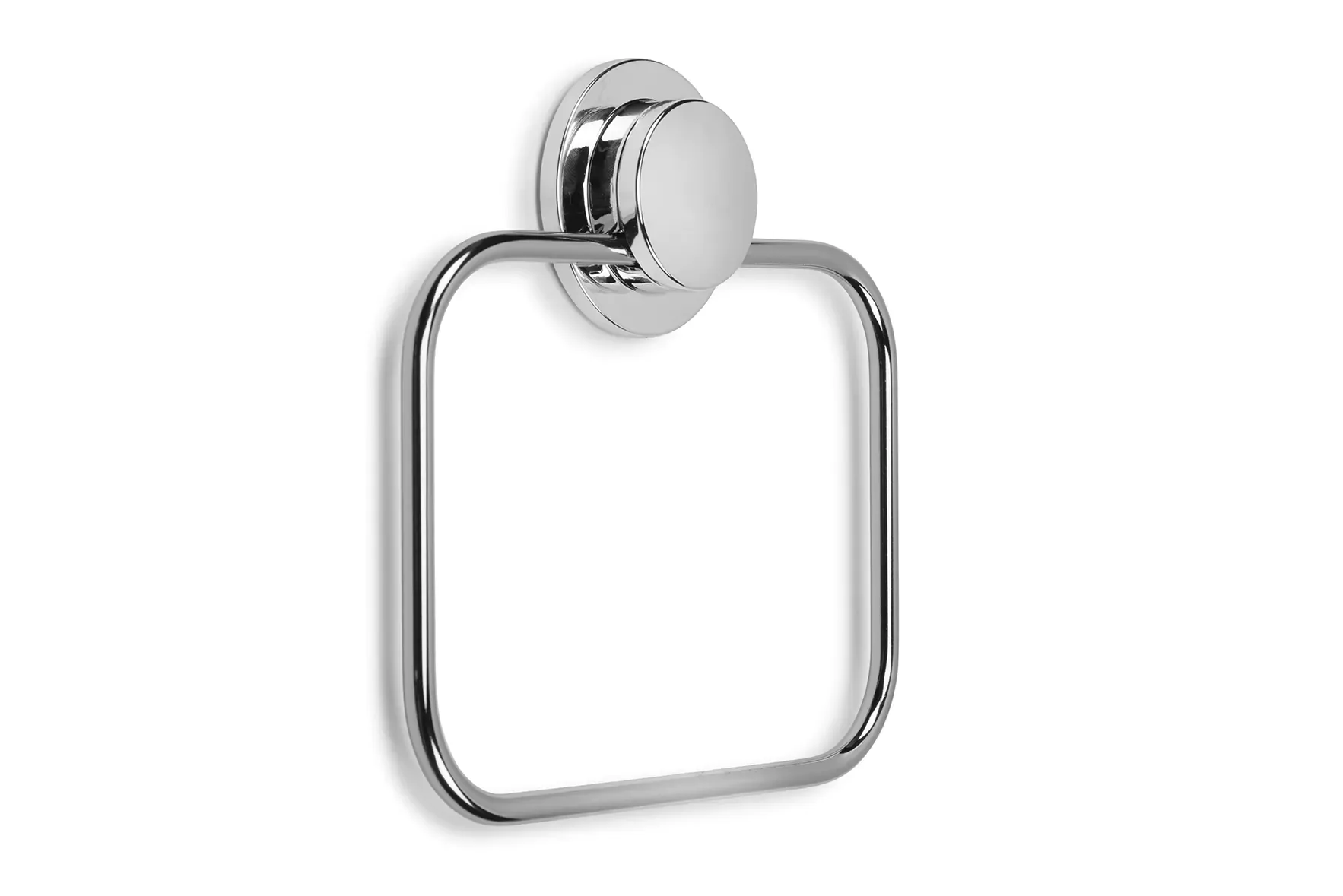 Croydex QM291541US Stick 'n' Lock 2 Towel Ring