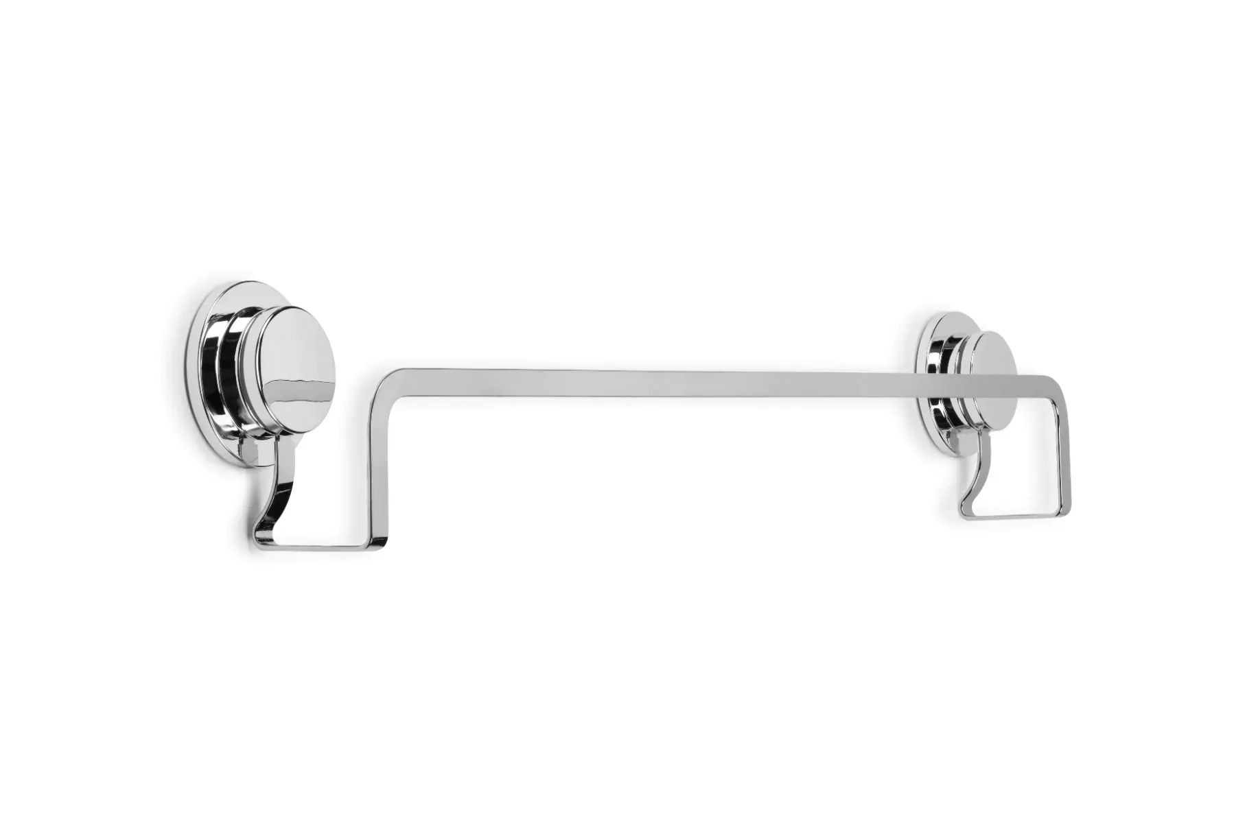 Croydex QM292941US Stick 'n' Lock 2 Towel Rail