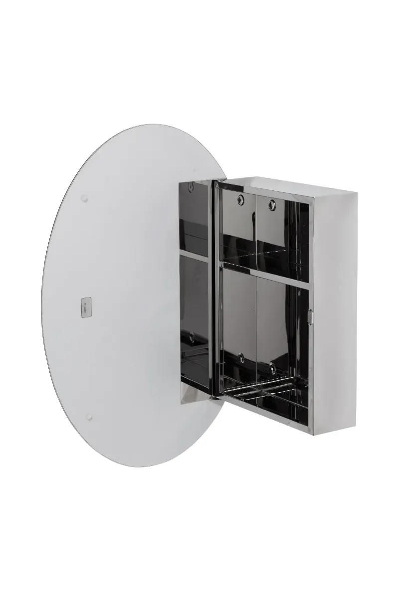 Croydex WC870105US Tay Oval Stainless Steel Medicine Cabinet