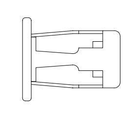Markar M26-0015-02 8 SJN 1/4-20 Molly Jack Nut, Zinc