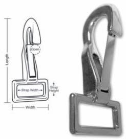 A652 A653 A654 Tough Links Utility Strap Hooks