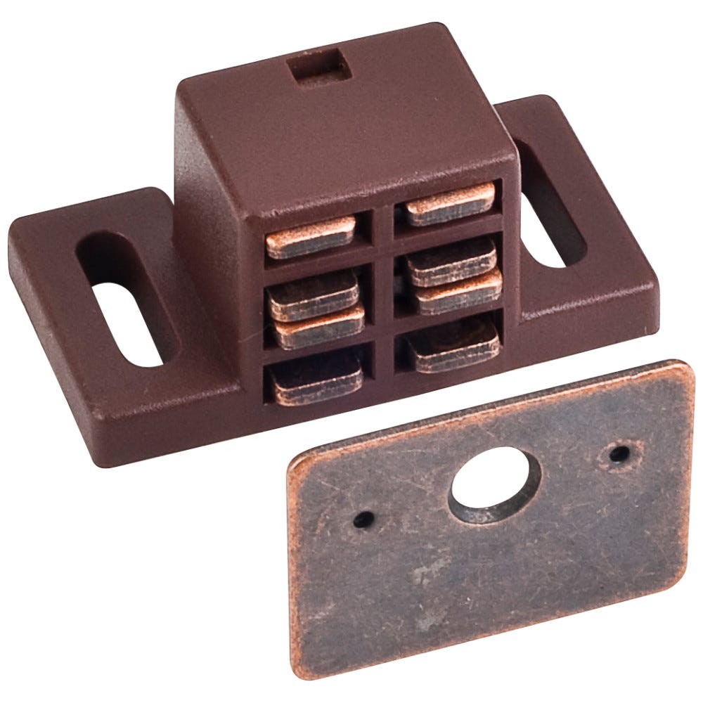 Hardware Resources 5065 Single Magnetic Catch w/ Strike & Screw 50 Pcs.