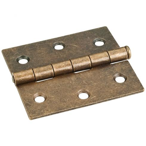 Hardware Resources OL33550 Single Full Swaged Butt Shutter Hinge, 50 Pcs.