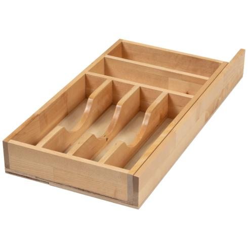 Hardware Resources CO Adjustable SLIMLINE Cutlery Drop-In Drawer Insert