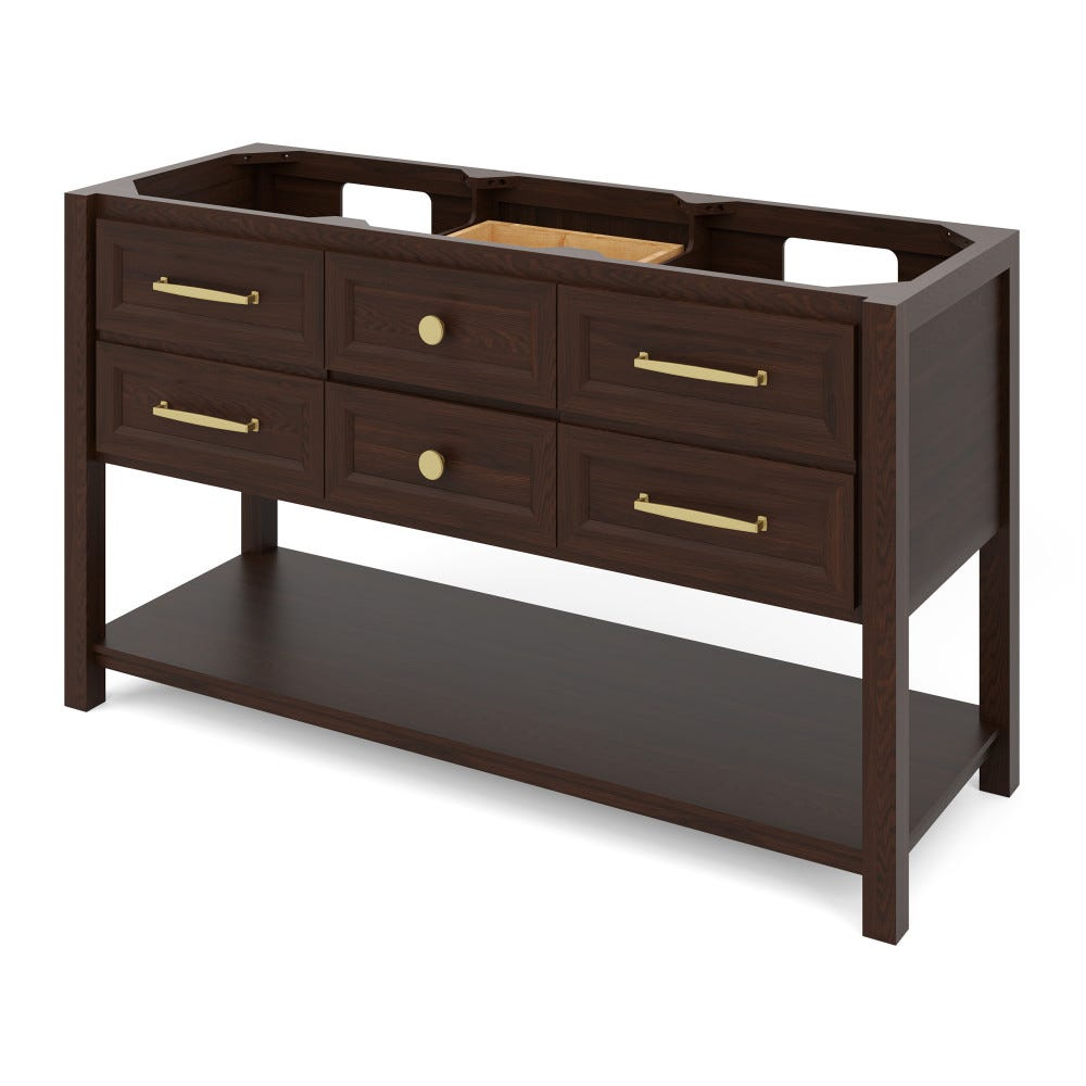 Jeffrey Alexander VN2KIP-60 Kipling Vanity, Width-60"