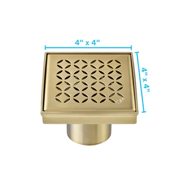 QM Drain 33.400. Delmar Lotus Square Drain