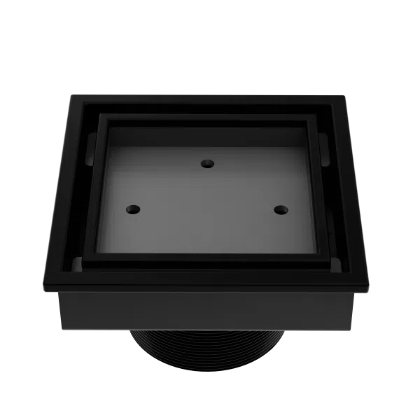 QM Drain 88.300. Lagos Veil (Tile-In) Square Drain