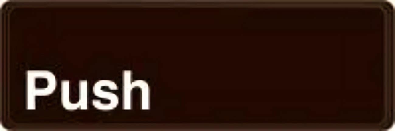 AccuformNMC PAR328 Deco-Shield Sign, Push, 3" H x 9" W