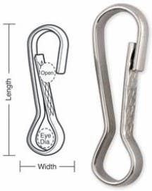 A640 A641 A642 A644 Tough Links Light Duty Snap Hooks
