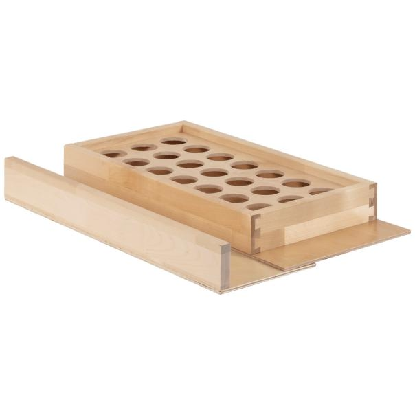 Hardware Resources KCCO 9"- 14" Adjustable Coffee Pod Drawer Insert