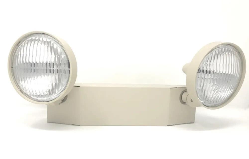 AccuformNMC PLL222 Emergency Lights, 15.5" H x 6.5" W x 4.5" D