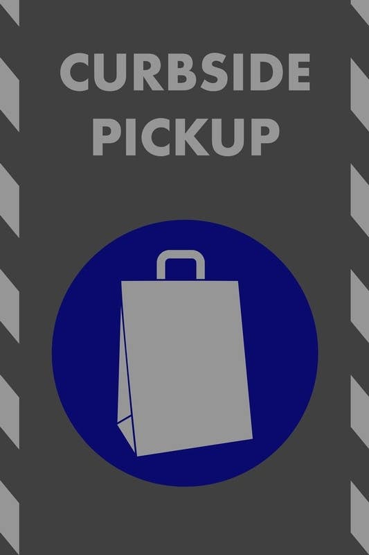 AccuformNMC PMM16 Notrax, Message Mat, Curbside Pickup