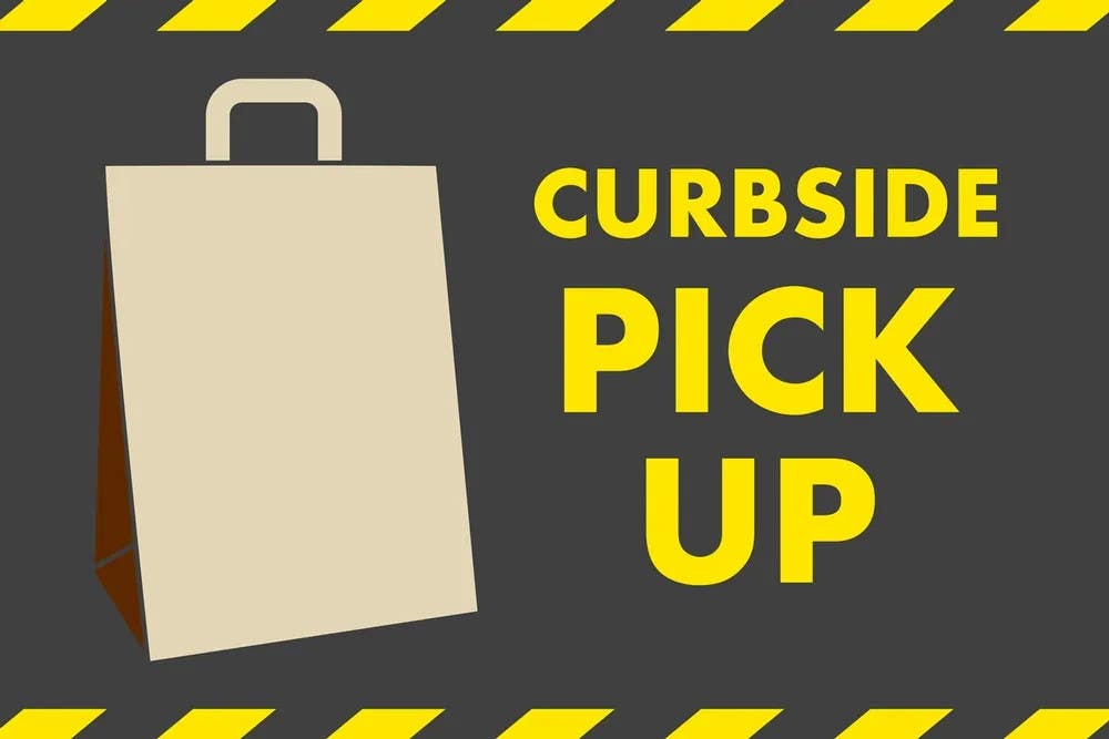 AccuformNMC PMM16 Notrax, Message Mat, Curbside Pickup w/ Graphic