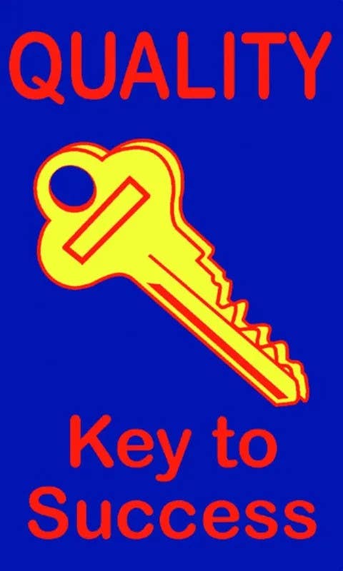 AccuformNMC PMM320 Floor Mats, Quality Key To Success, 5' H x 3' W