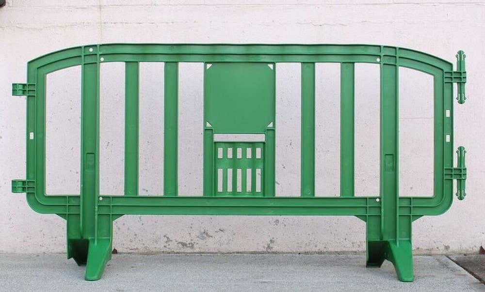 AccuformNMC PRA303 Plastic Barricade, 39" H x 75" W