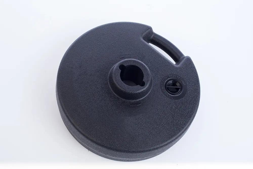 AccuformNMC PRB402BK Hollow Base for Barrier Post Stakes