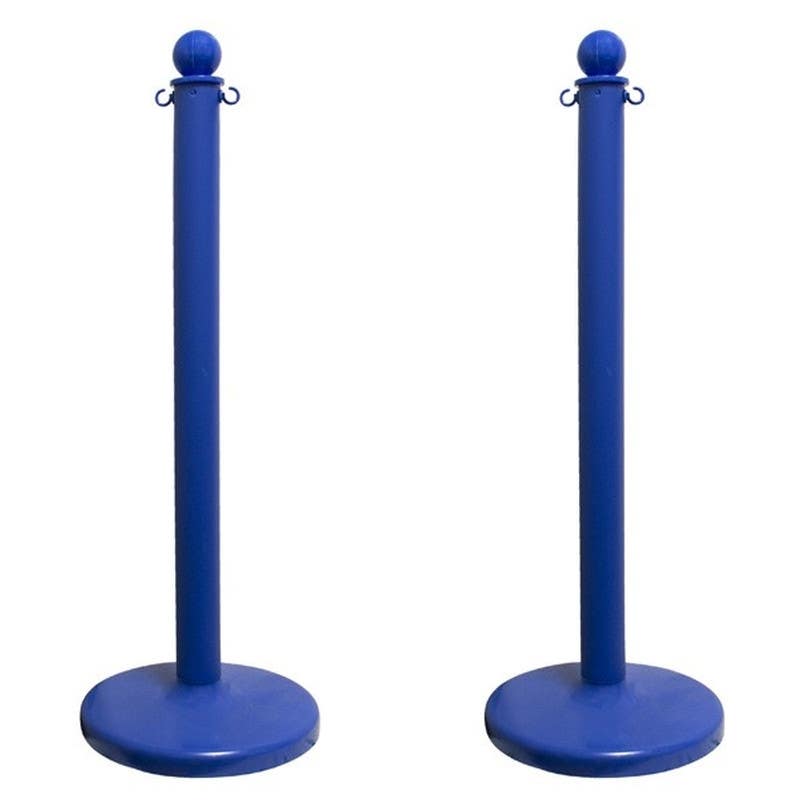 AccuformNMC PRC203 Medium Duty Stanchion Posts, 2/Pk