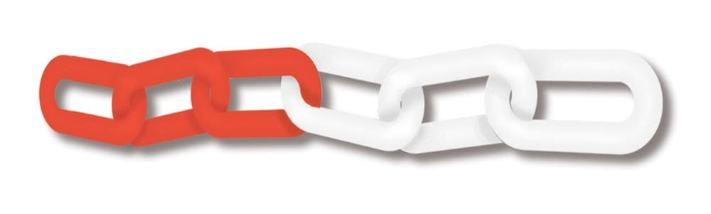 AccuformNMC PRC206 Plastic Chain, Alternating Chain Links