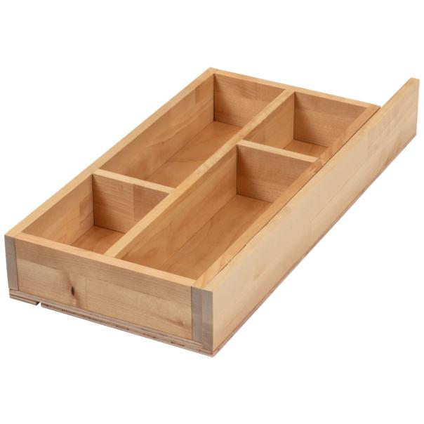 Hardware Resources VO1 Adjustable SLIMLINE Vanity Drop-In Drawer Insert