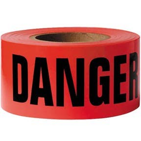 Mutual Industries 2 Mil Barricade Caution Tape