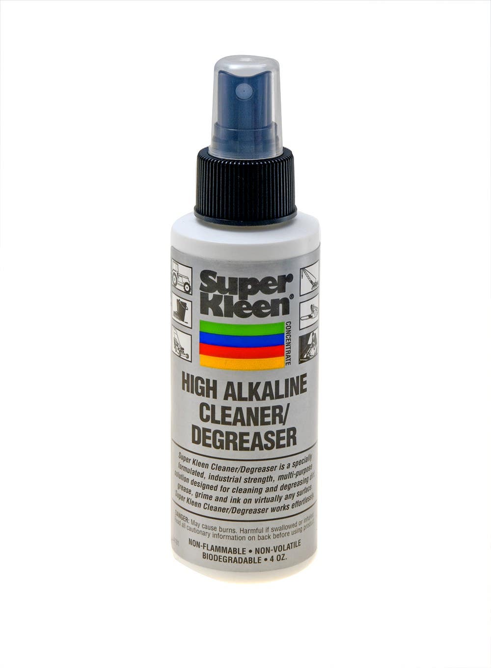 Super Lube 10004 Super Kleen Cleaner/Degreaser 4 oz Mist Spray Bottle