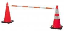 Mutual Industries Mutual Industries 17727 Retractable Cone Bar Traffic Safety Barricade