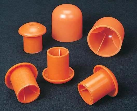 Mutual Industries CS Orange Standard Rebar Caps