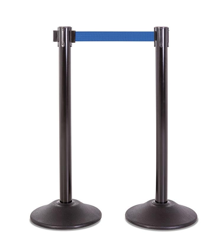 AccuformNMC PRT1 Steel Stanchion Posts, 2/Pk