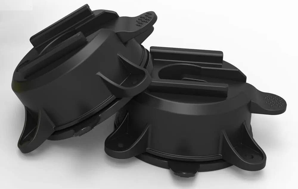 AccuformNMC PRT Replacement Suction Cup For Magnetic Wall Mount Barrier