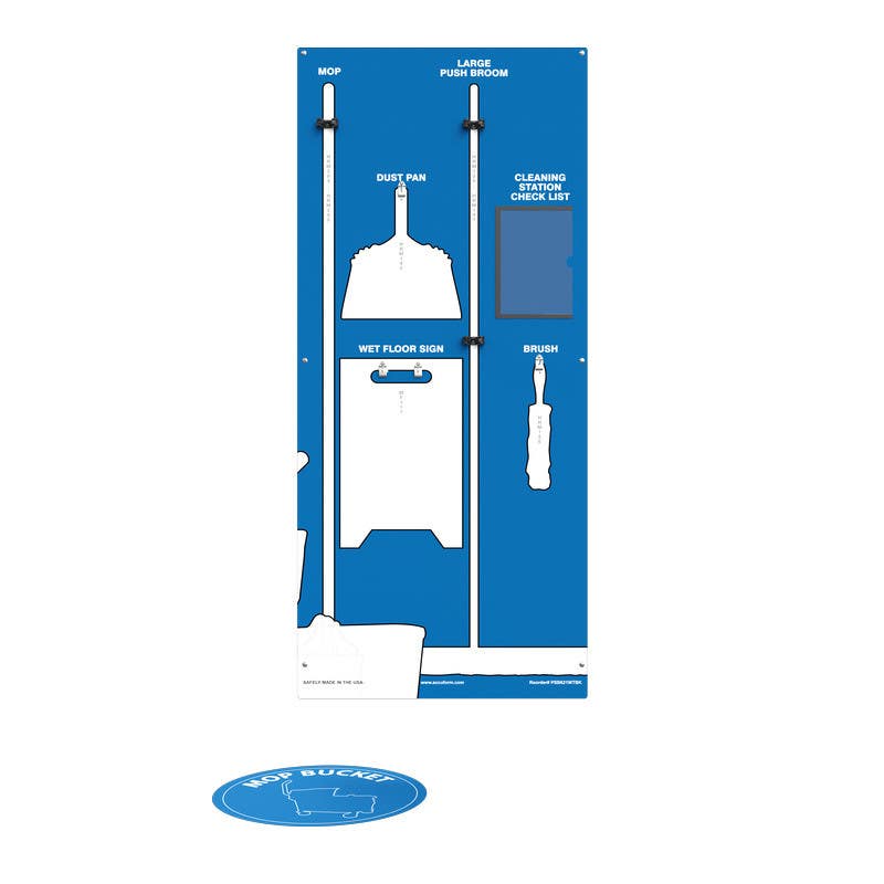 AccuformNMC PSB Clean & Mop Store-Boards, Board Only
