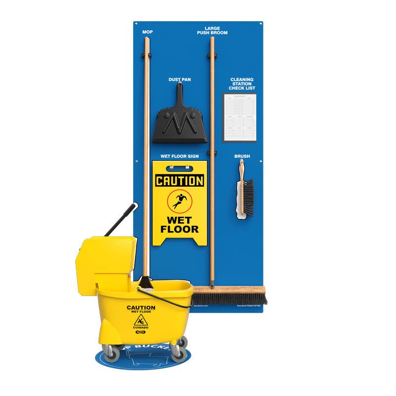 AccuformNMC PSB Clean & Mop Store-Boards, Combo Kit