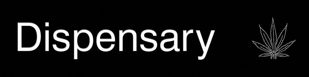 AccuformNMC PSG601 Engraved Accu-Ply Sign, Dispensary, 3" H x 12" W